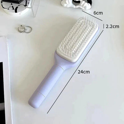 4-in-1 Self-Cleaning Hair Comb Brush (Free Delivery 🚚)