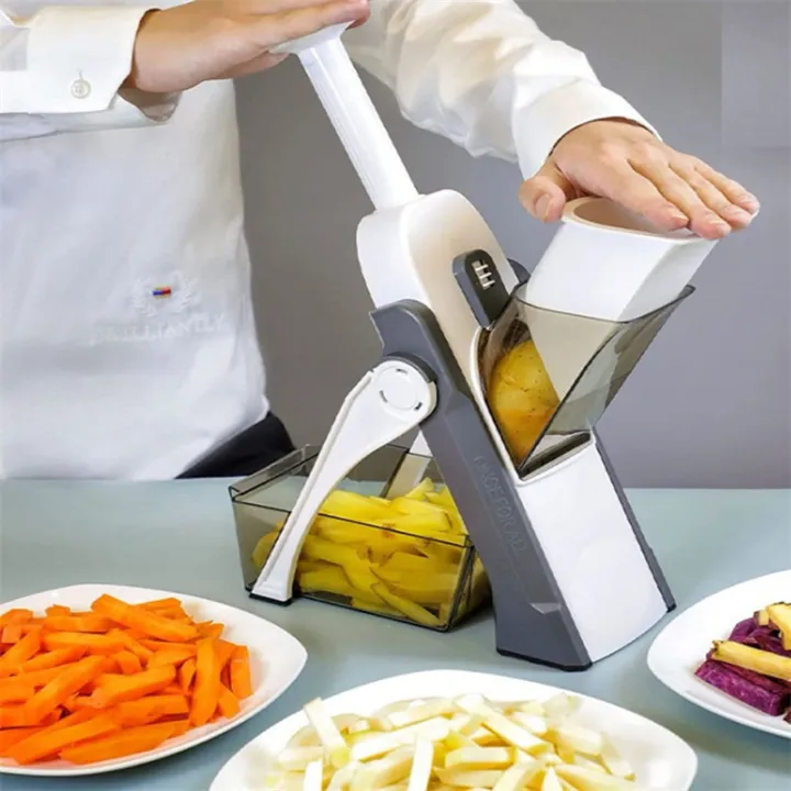 5 in-1 Multifunctional Vegetable Cutter Fruit And Vegetable Slicer (FREE DELIVERY 🚚)