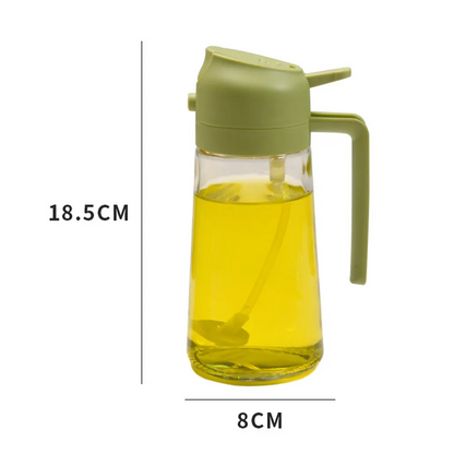 2in1 Oil Dispenser Bottle And Sprayer