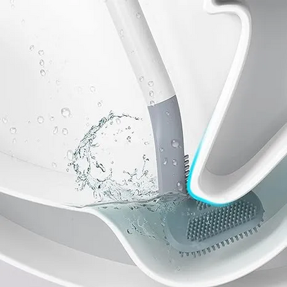 Silicone Soft Rubber Toilet Cleaner Brush (Buy 1 Get 1 Free)