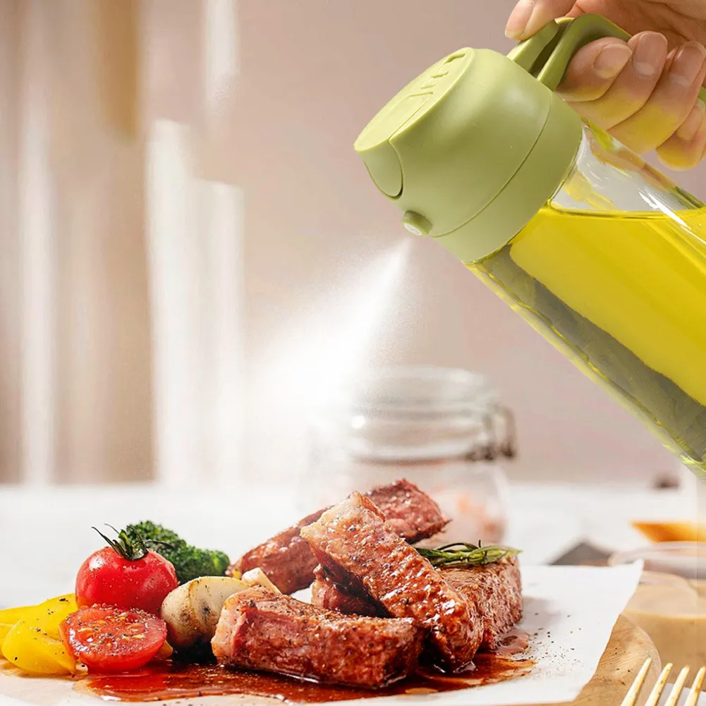 2in1 Oil Dispenser Bottle And Sprayer