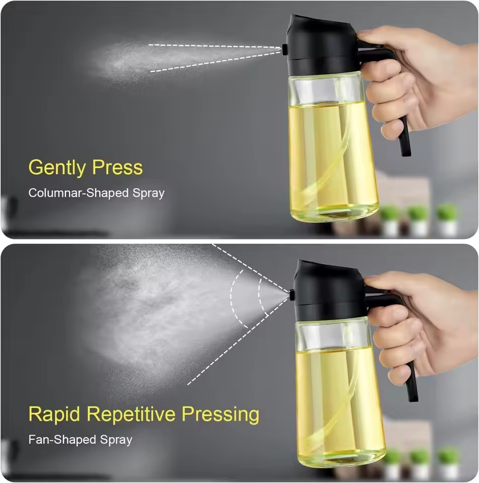 2in1 Oil Dispenser Bottle And Sprayer