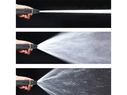 Adjustable Nozzle Water Spray Gun | High Pressure | Metal Brass | Black