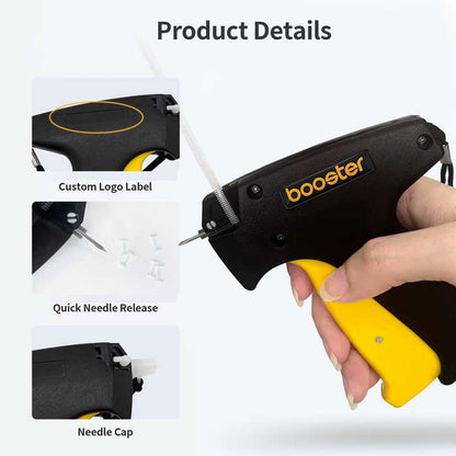 Stitch Tagging Gun Kit Fine Needle For Clothes (Free Delivery🚚)