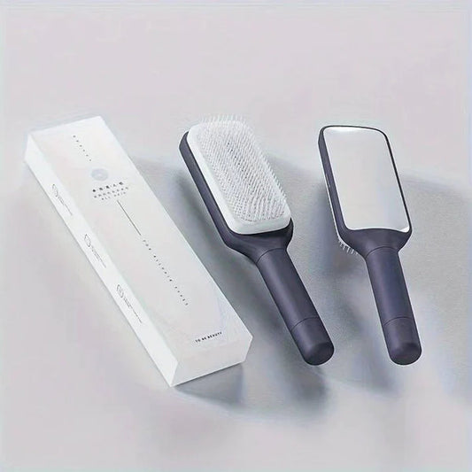 4-in-1 Self-Cleaning Hair Comb Brush (Free Delivery 🚚)